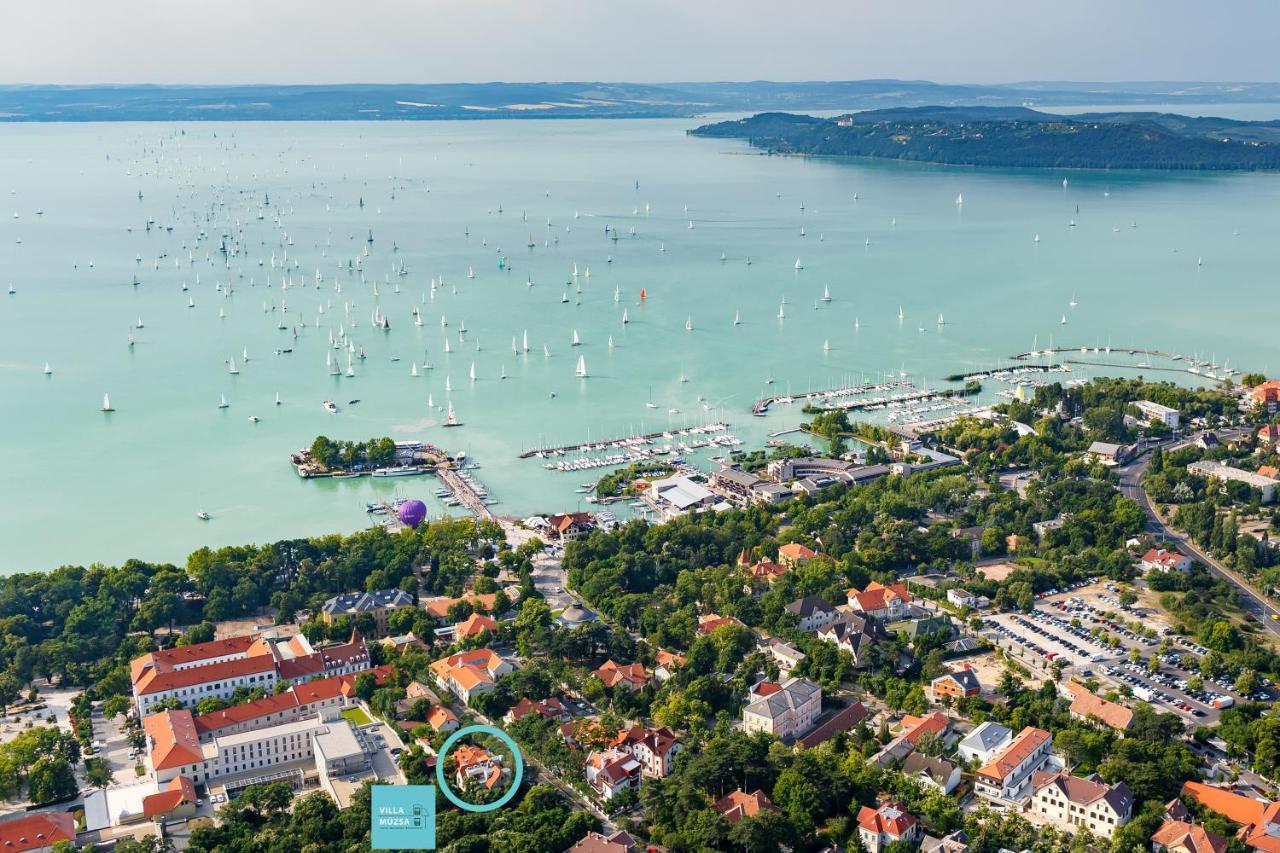 Villa Muzsa Deluxe Balatonfüred Esterno foto